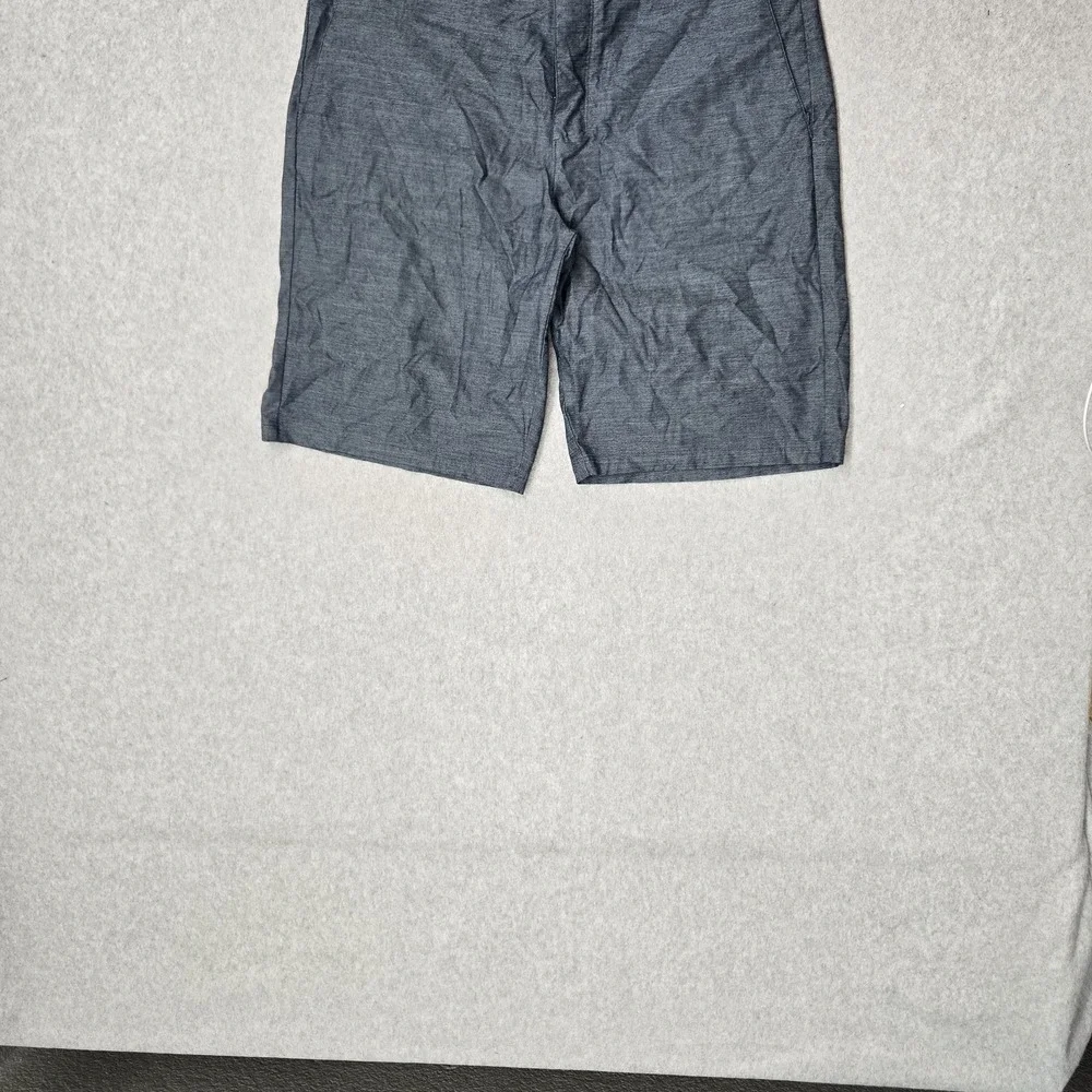 Hurley Men Shorts 33 Blue Chino Casual 10